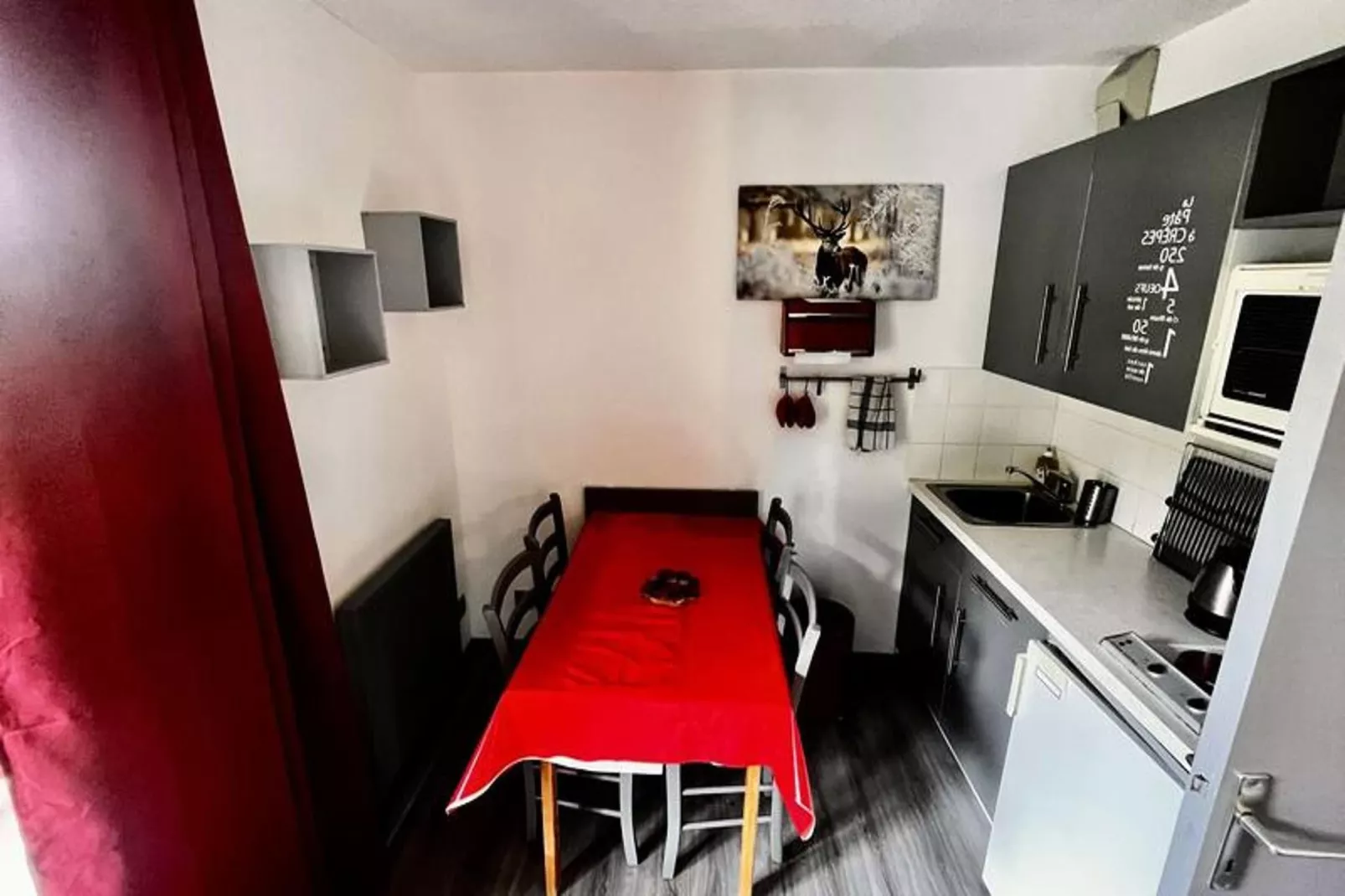 Résidence Alpina 3-Küche