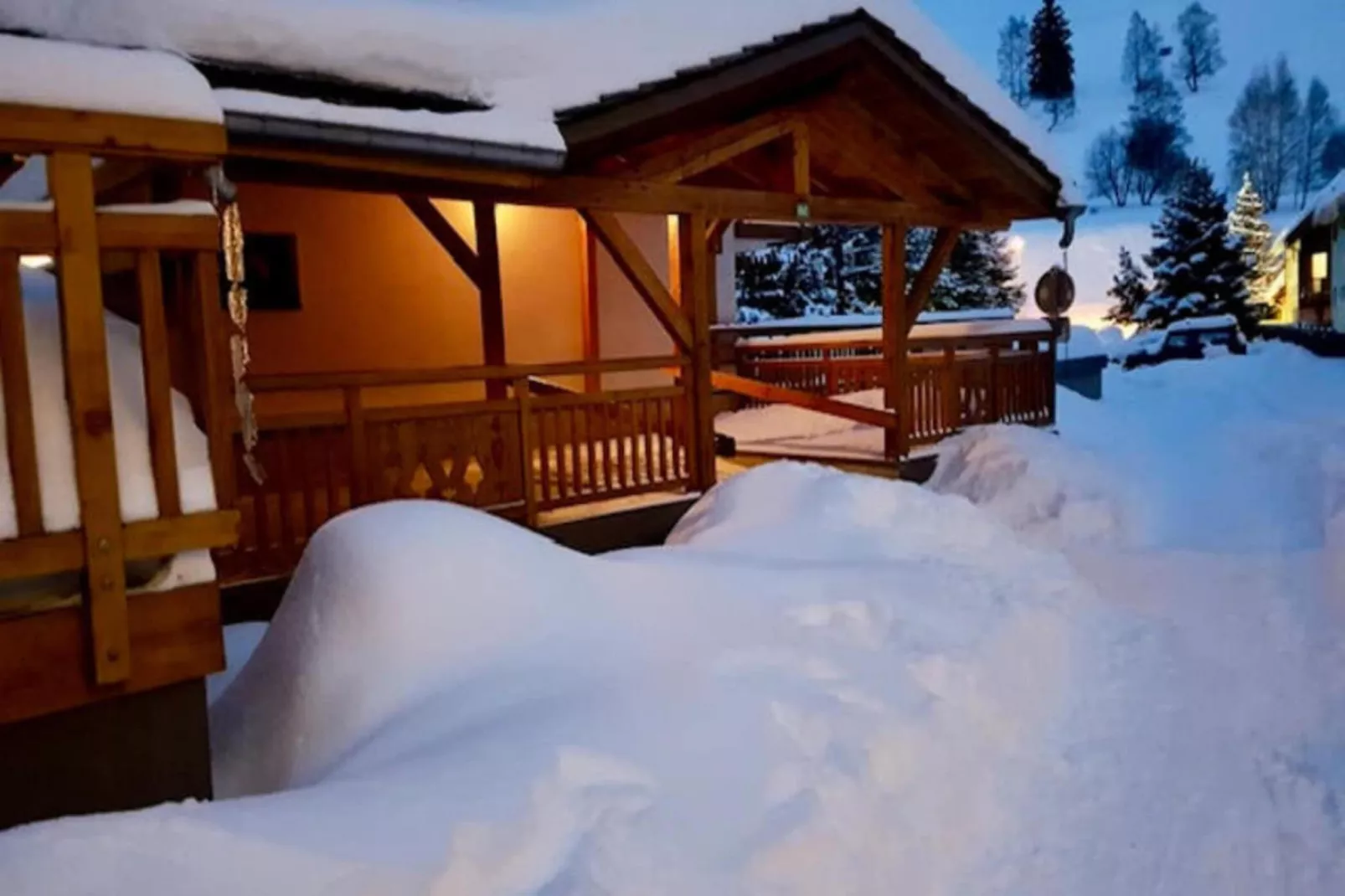 Résidence Alberges A-Extérieur hiver