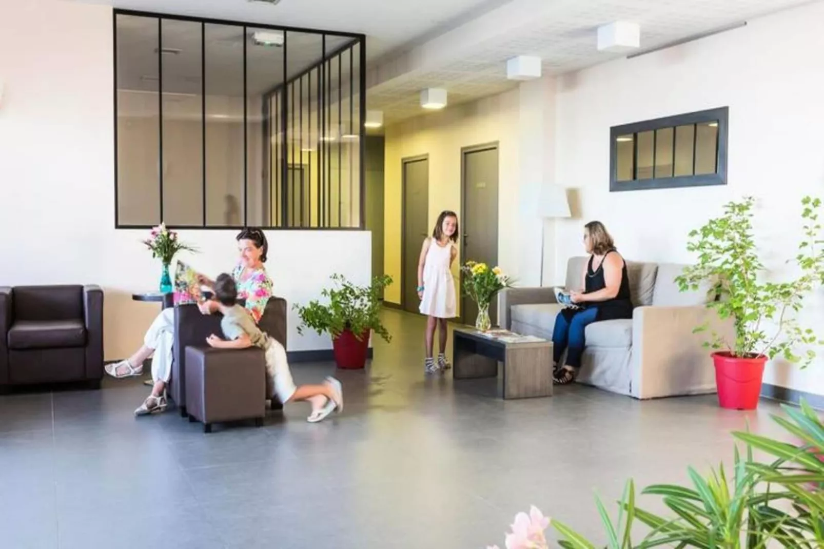 Résidence Prestige Odalys de la Plage-Exterior in summer