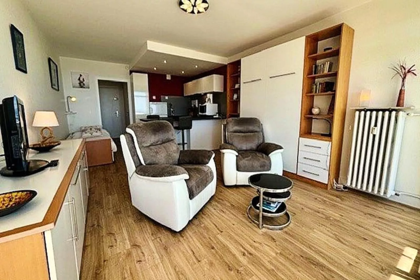 Résidence Les 3 Iles-Wohnzimmer