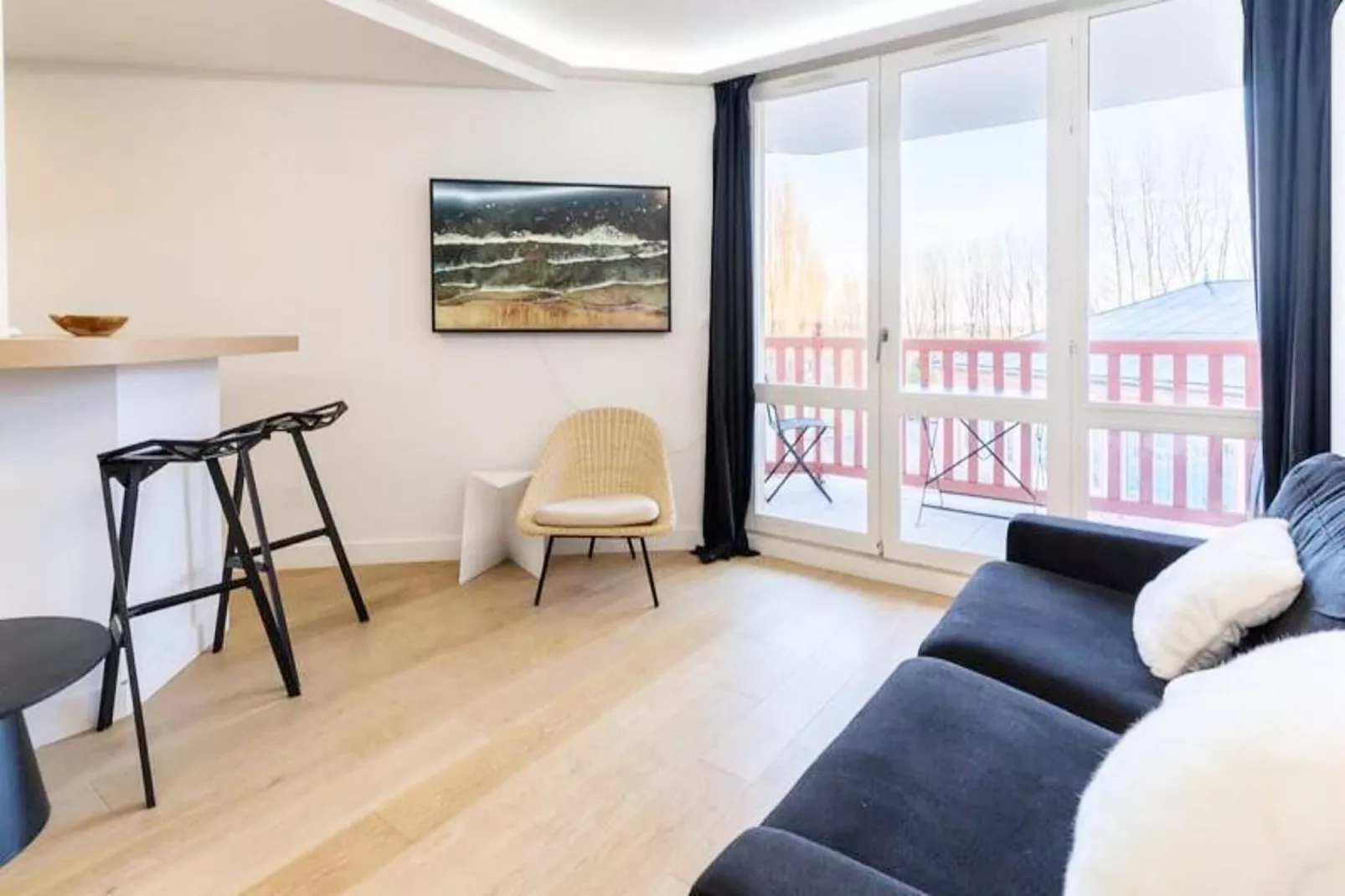 Résidence Sublime T2  Pour 4 Personnes, R&eacute;nov&eacute; Avec Piscine Tennis Parking Wifi-Wohnzimmer