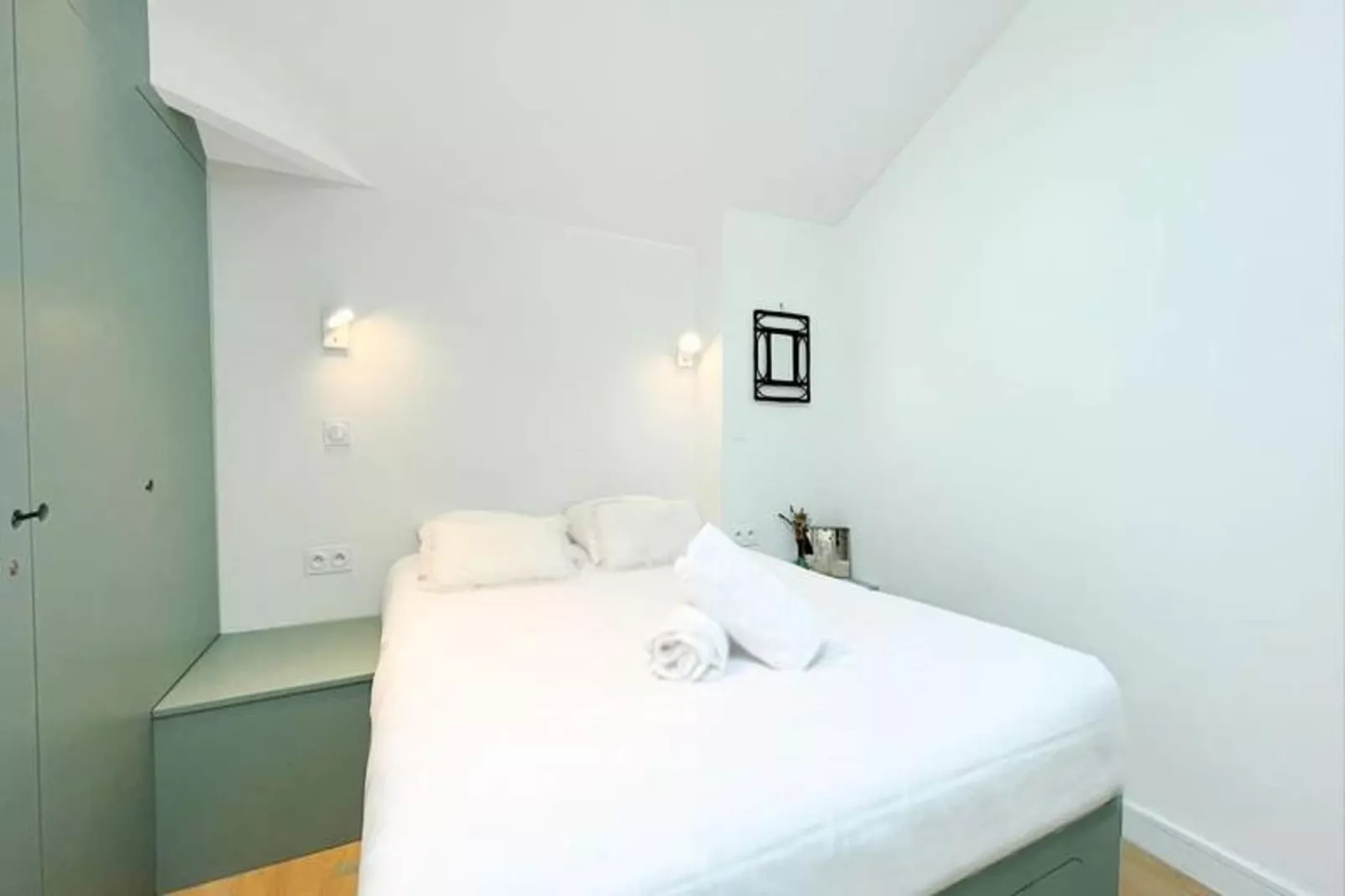 Superbe Maison Au Coeur De La Ville &agrave; Deux Pas De La C&ocirc;te Des Basques-Schlafzimmer