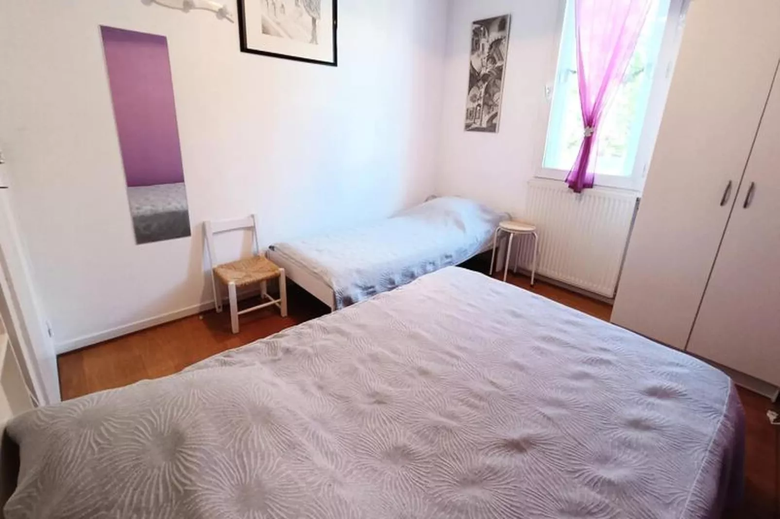 Résidence La Cerisaie-Bedroom