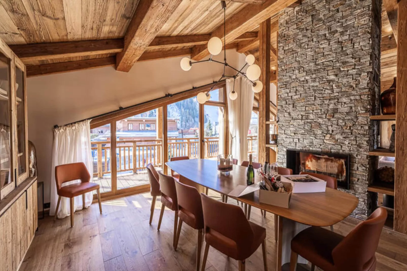 Résidence Bois Des Barmes-Esszimmer