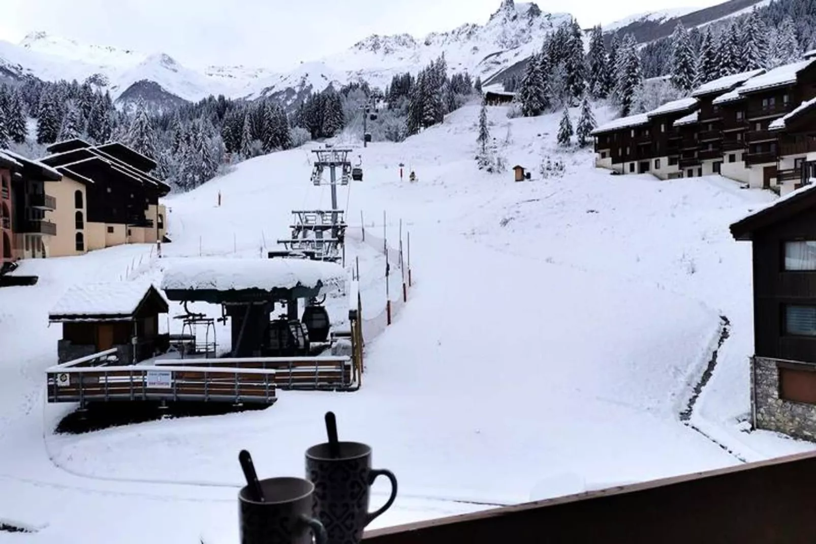 Résidence Pierres Plates - View in winter