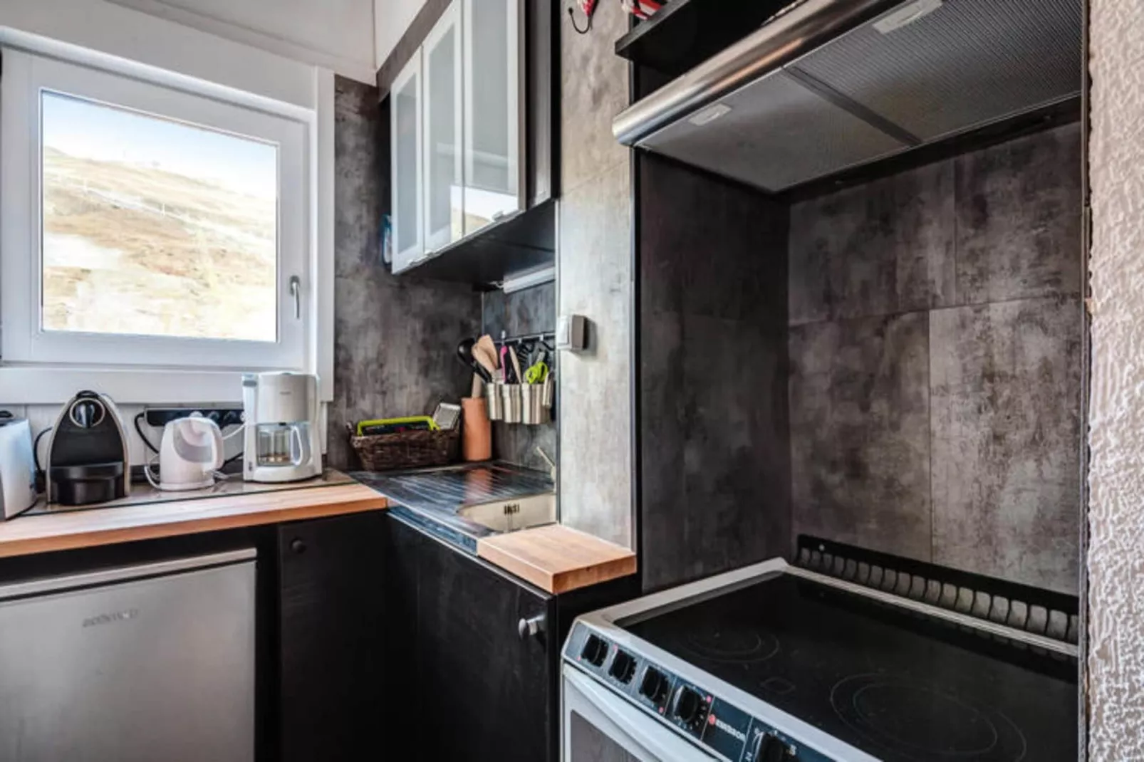 Appartement à Tignes avec accès direct aux pistes-Cuisine