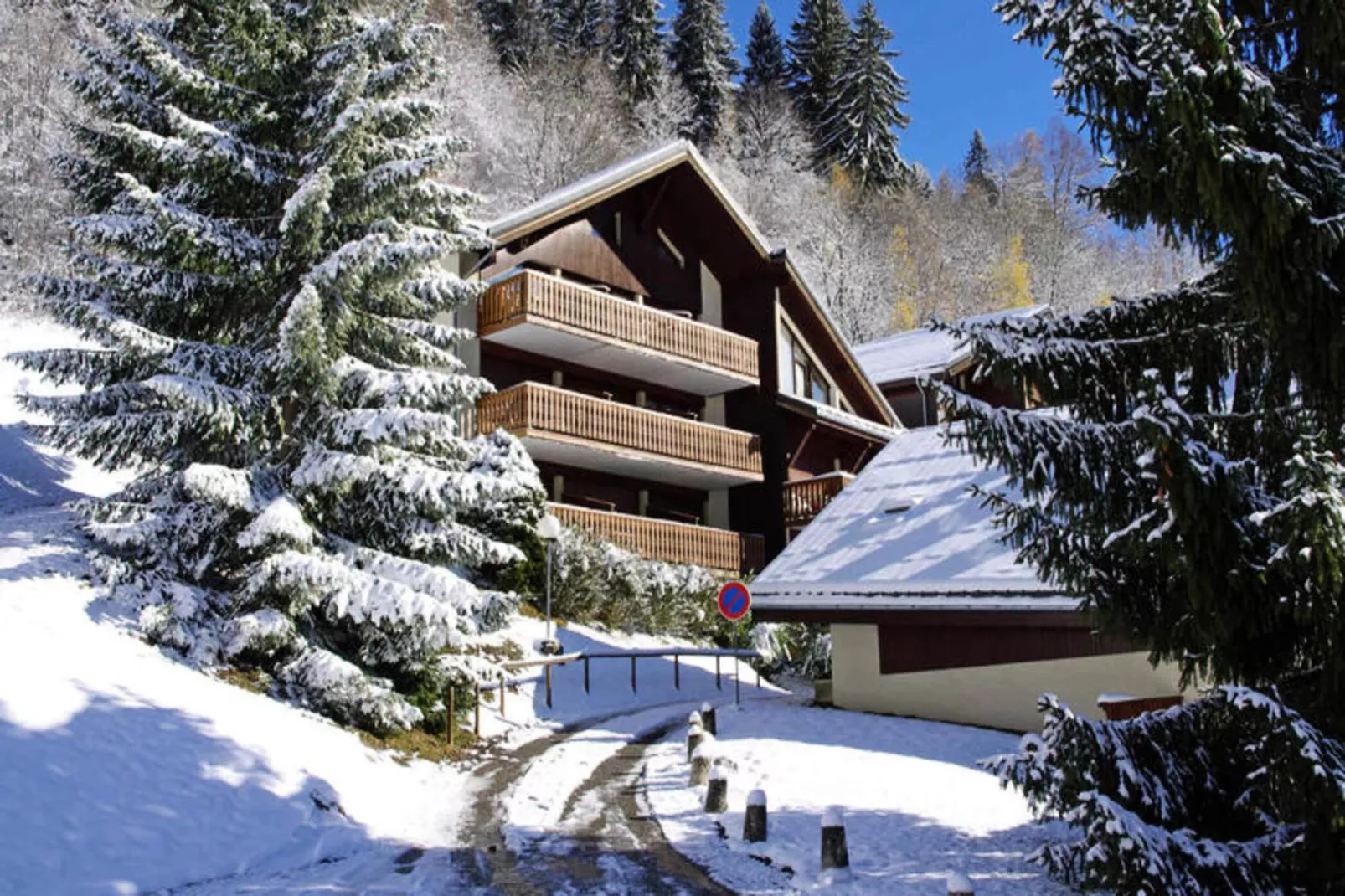 Résidence Dryades - Les Hauts De Planchamp-Exterior in winter