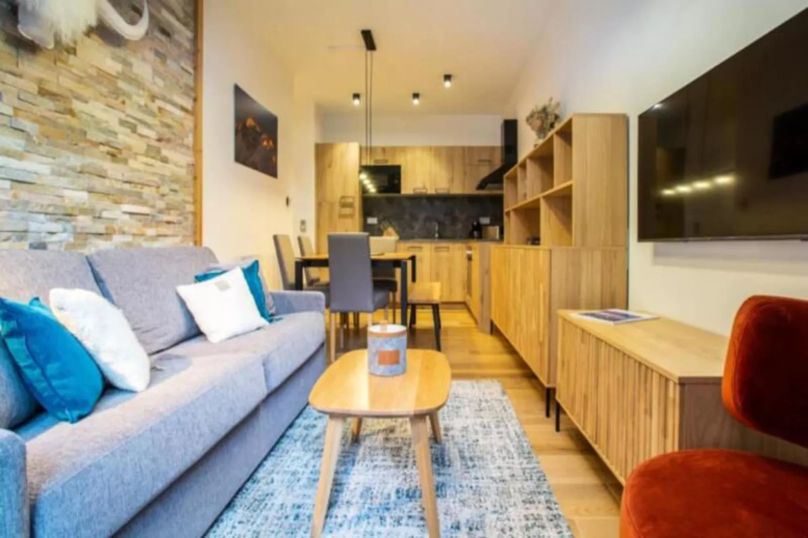 Résidence Echo Du Pleney - Wohnzimmer