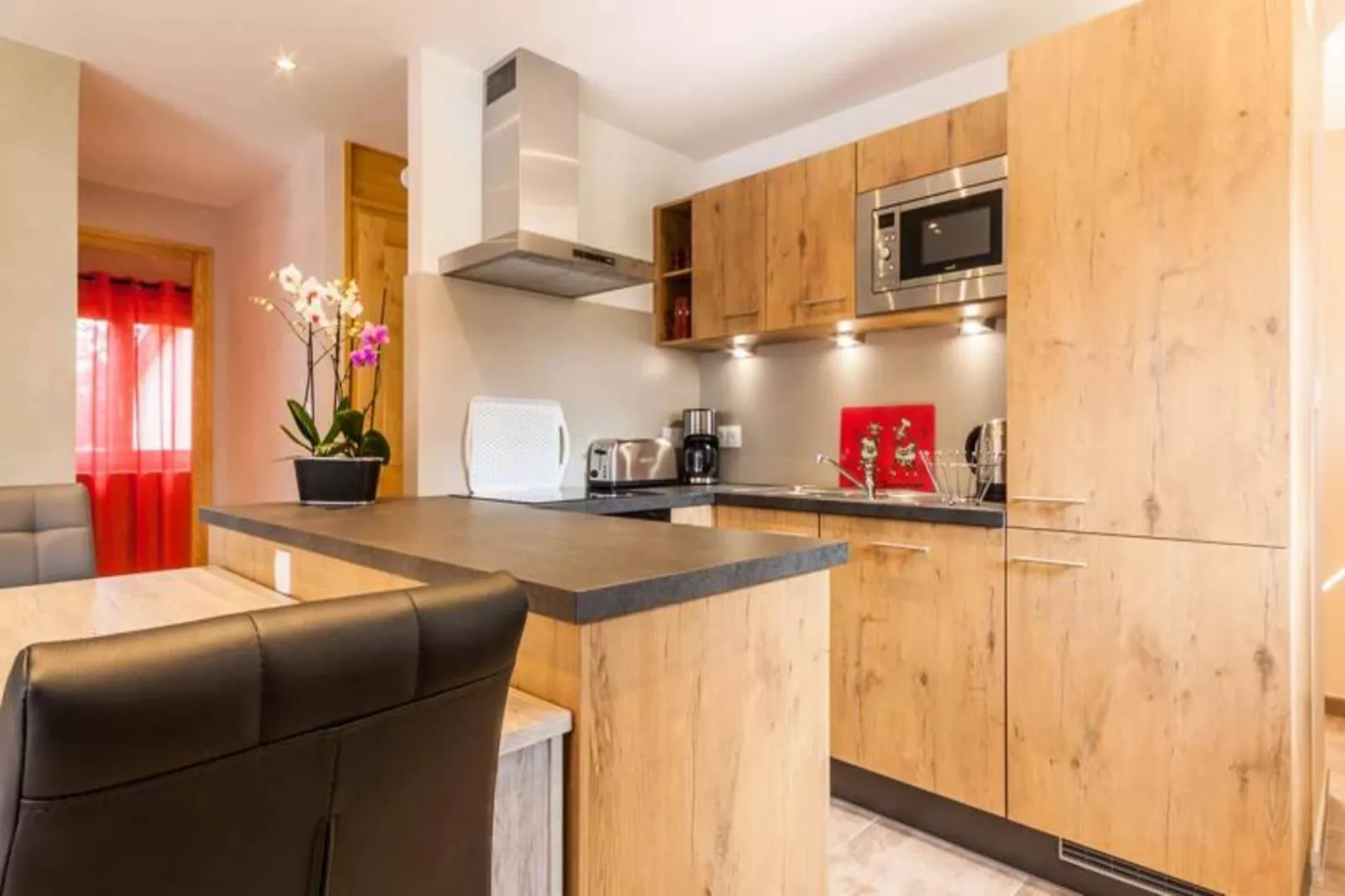 Résidence La Ruche-Küche