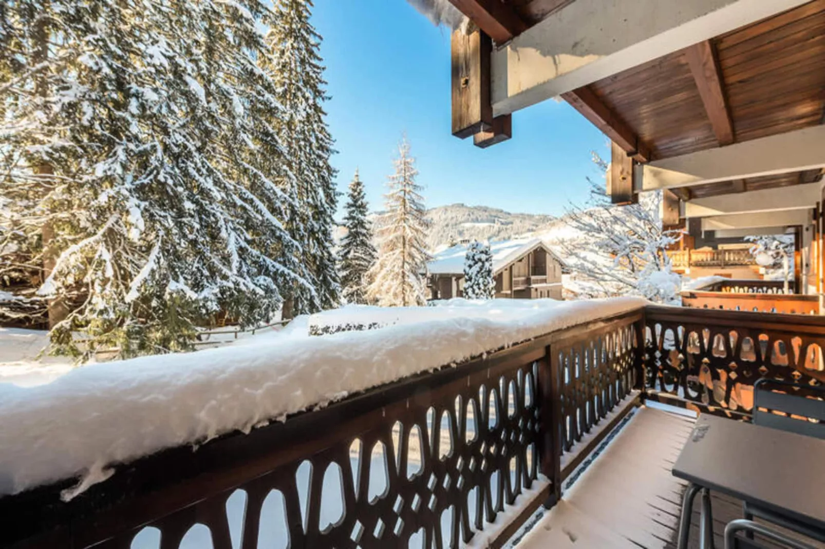 Résidence La Gelinotte-Außenbereich Winter