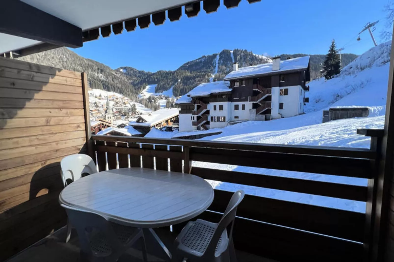 Studio à La Clusaz-Terrace balcony