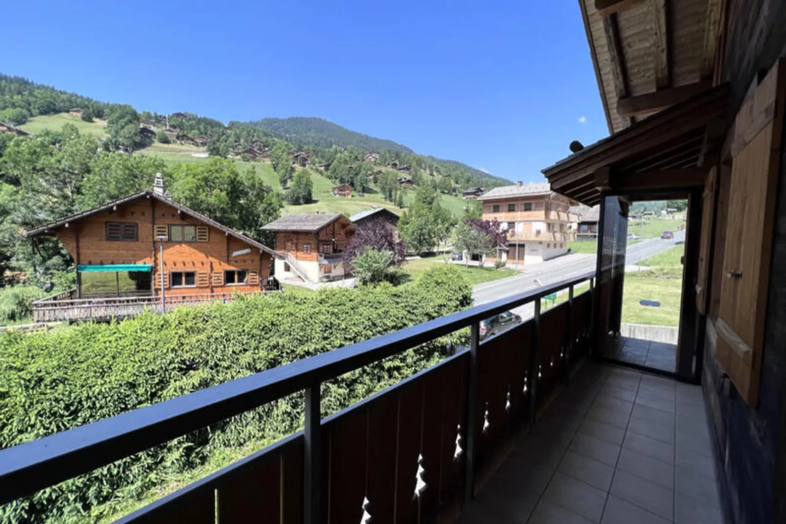 Chalets à La Clusaz-Exterior in summer