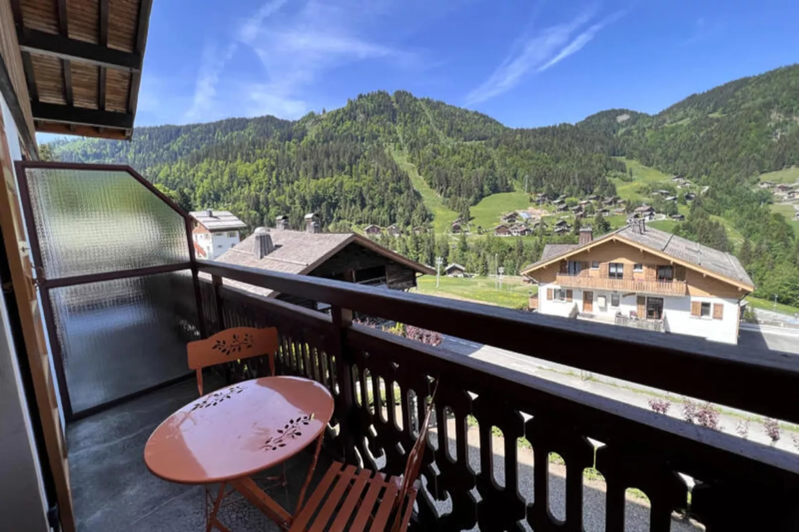 Appartements à La Clusaz-Außenbereich Sommer
