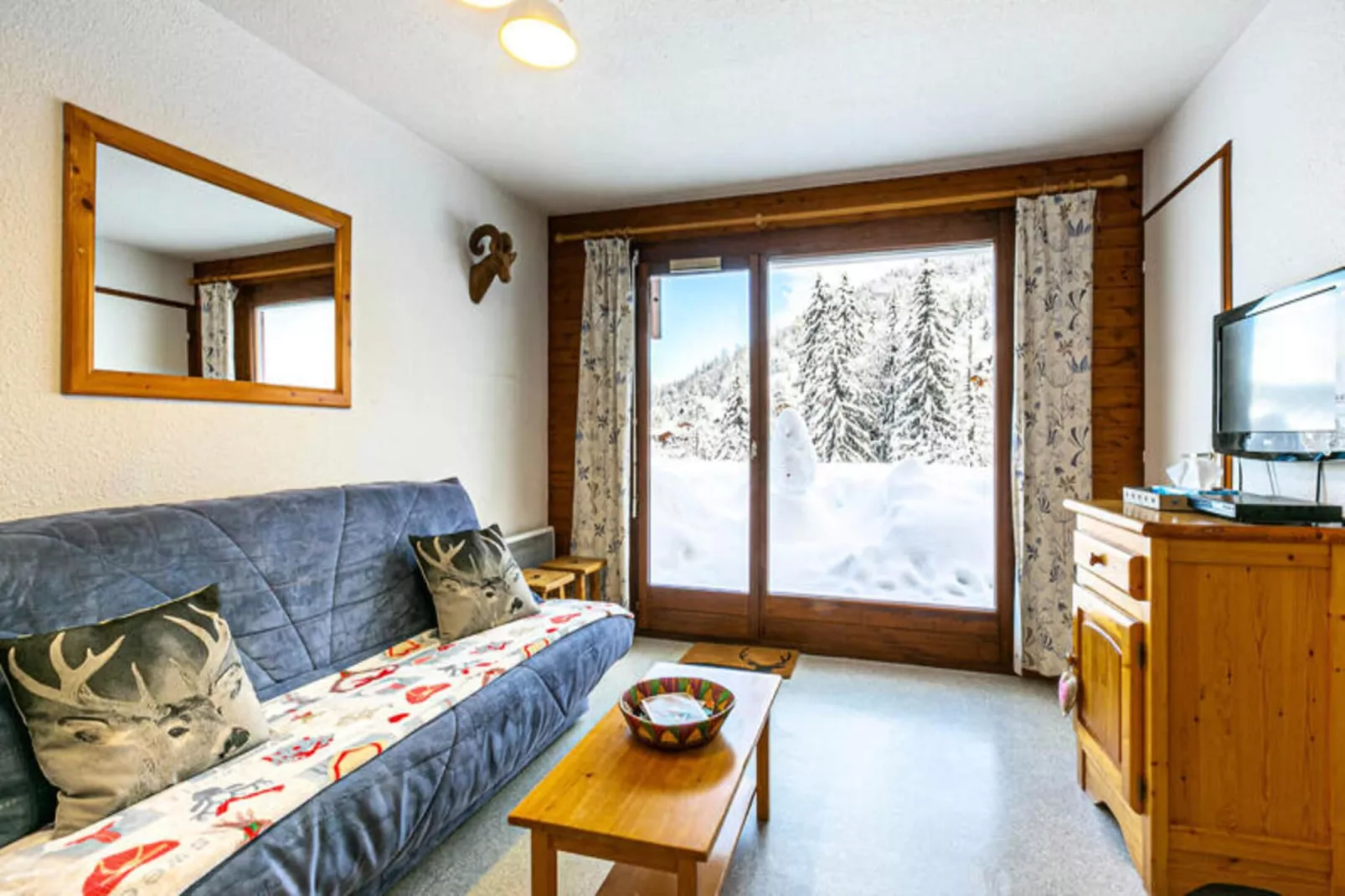 Résidence Le Bois Gentil-Living room