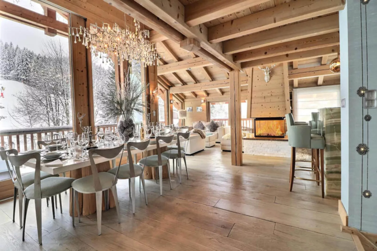 Résidence Explorer Meleze-Esszimmer