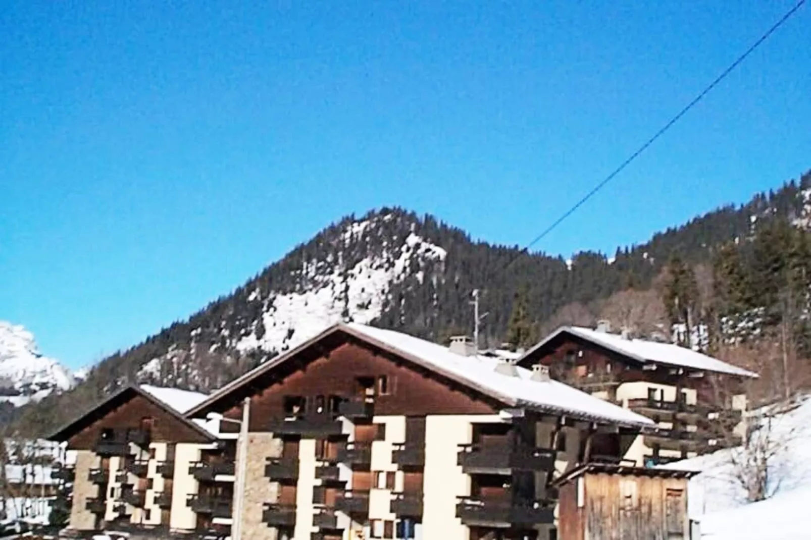 Résidence Le Yeti-Außenbereich Winter