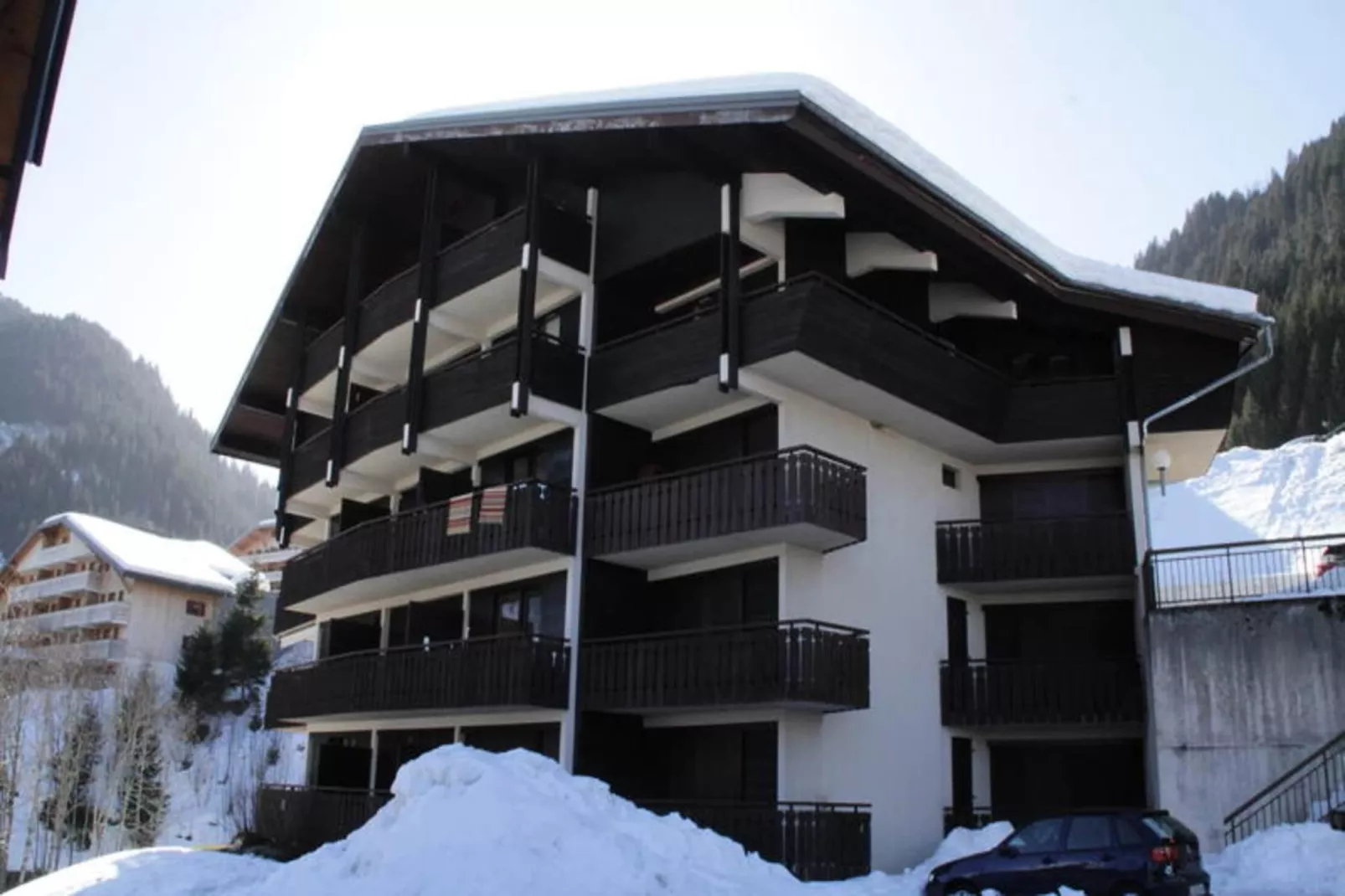 Résidence Le Corinna-Exterior in winter