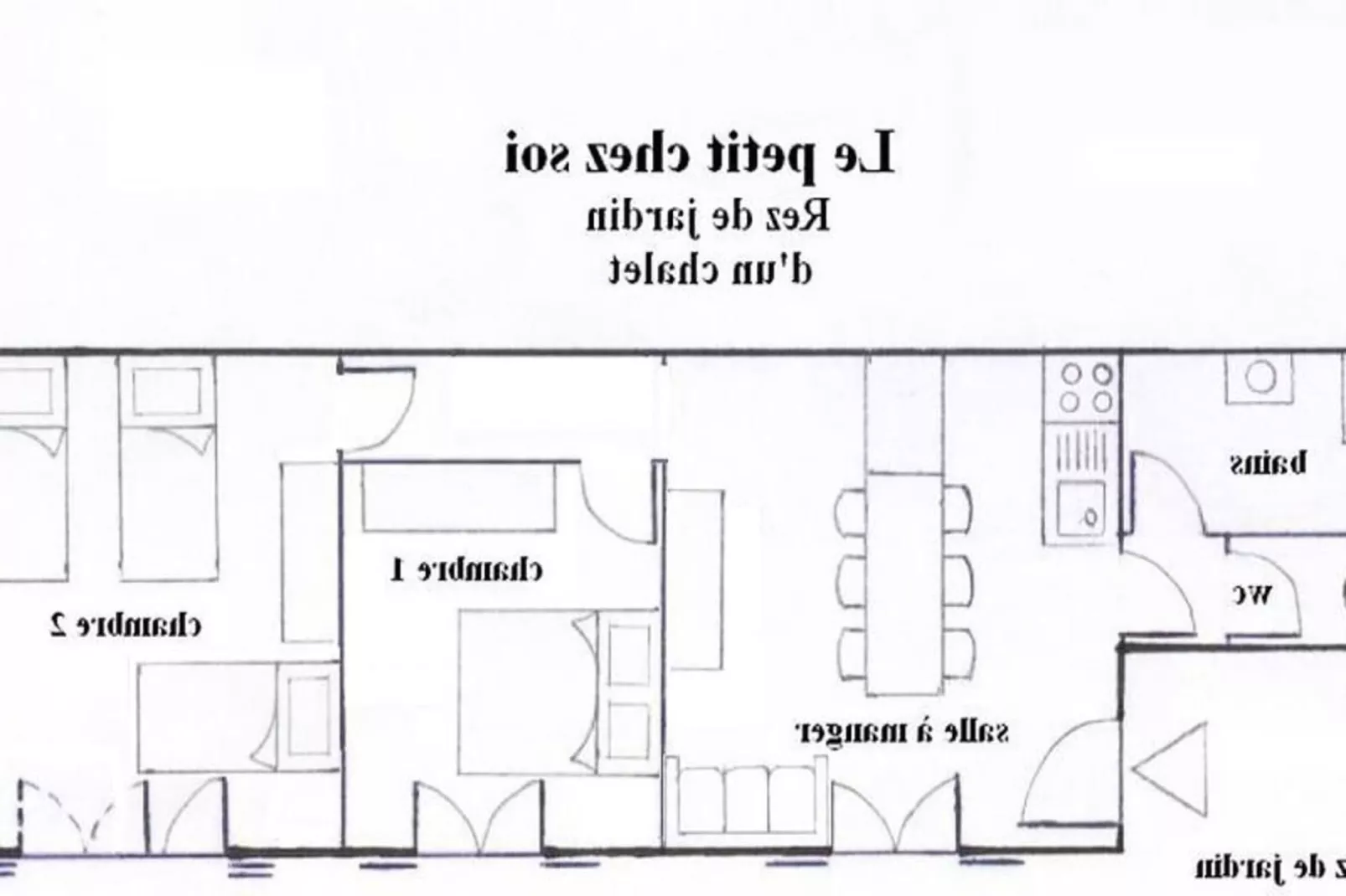 Appartement 3 pièces 5 pers Vue Vallée-Flur