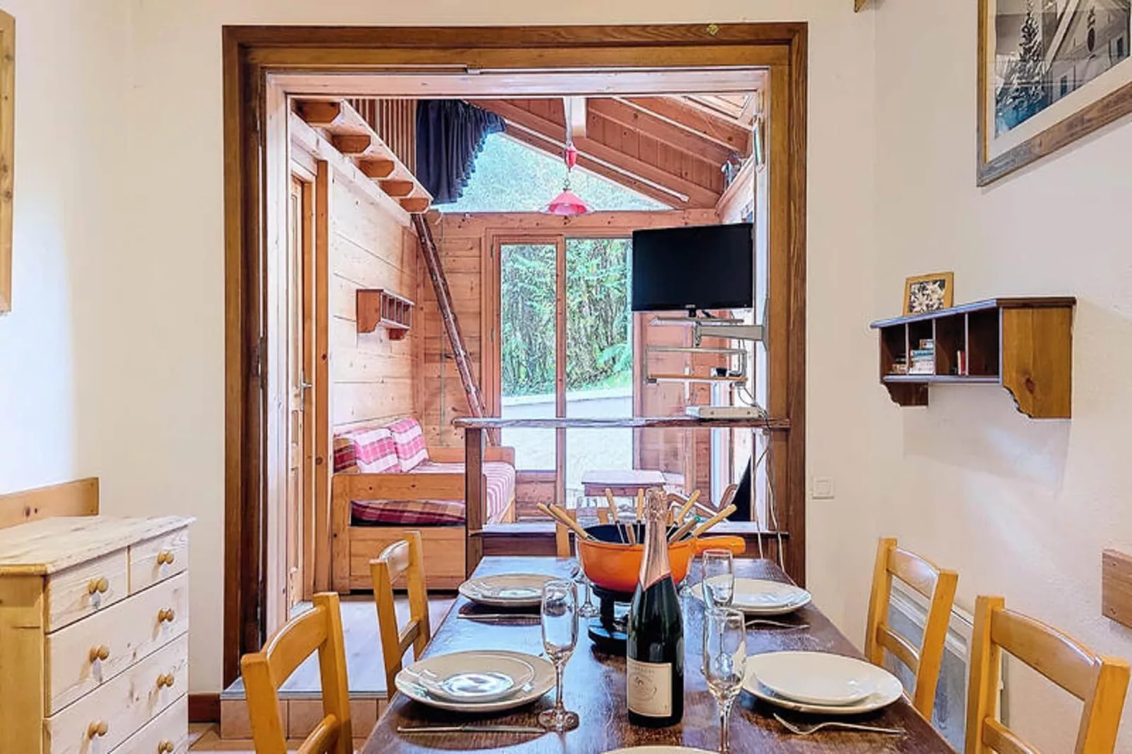 Appartements à Morzine-Salle à manger