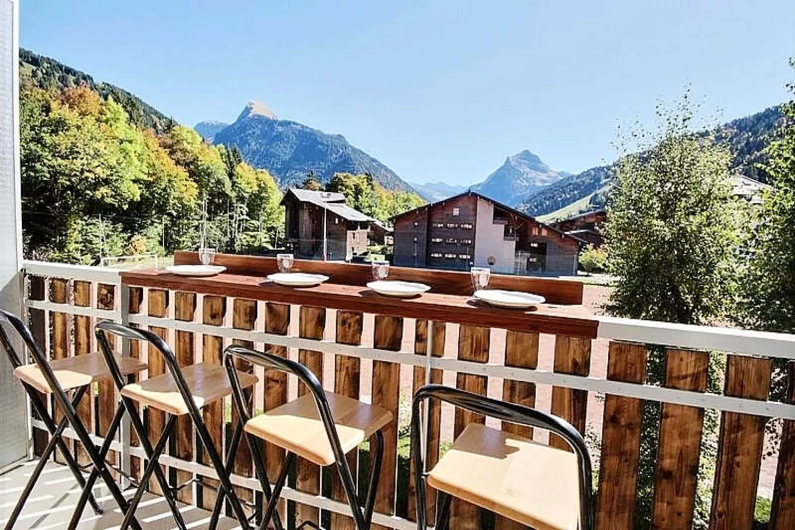Appartements à Morzine-Terrace balcony