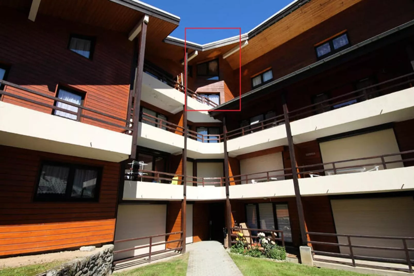 Appartements à Saint Jean d'Aulps-Außenbereich Sommer