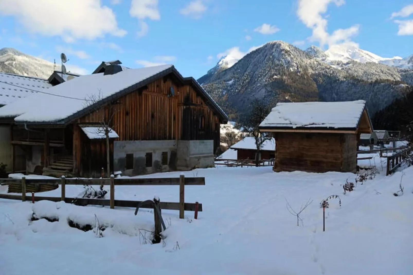 Appartements à Saint Jean d'Aulps-Außenbereich Winter