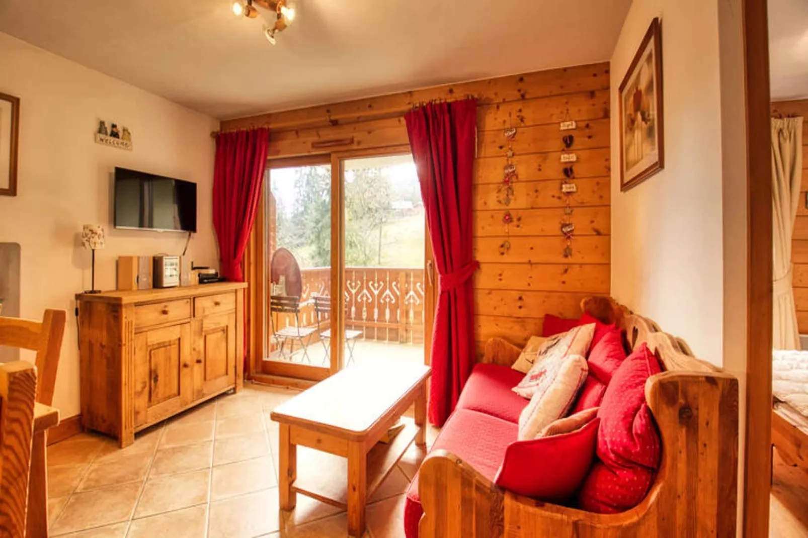 Résidence Refuge De L'alpage Bat F-Living room