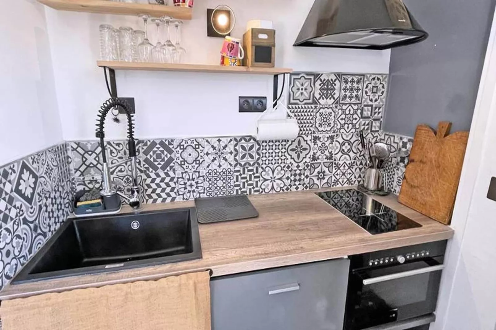 Résidence Les Coralies-Kitchen