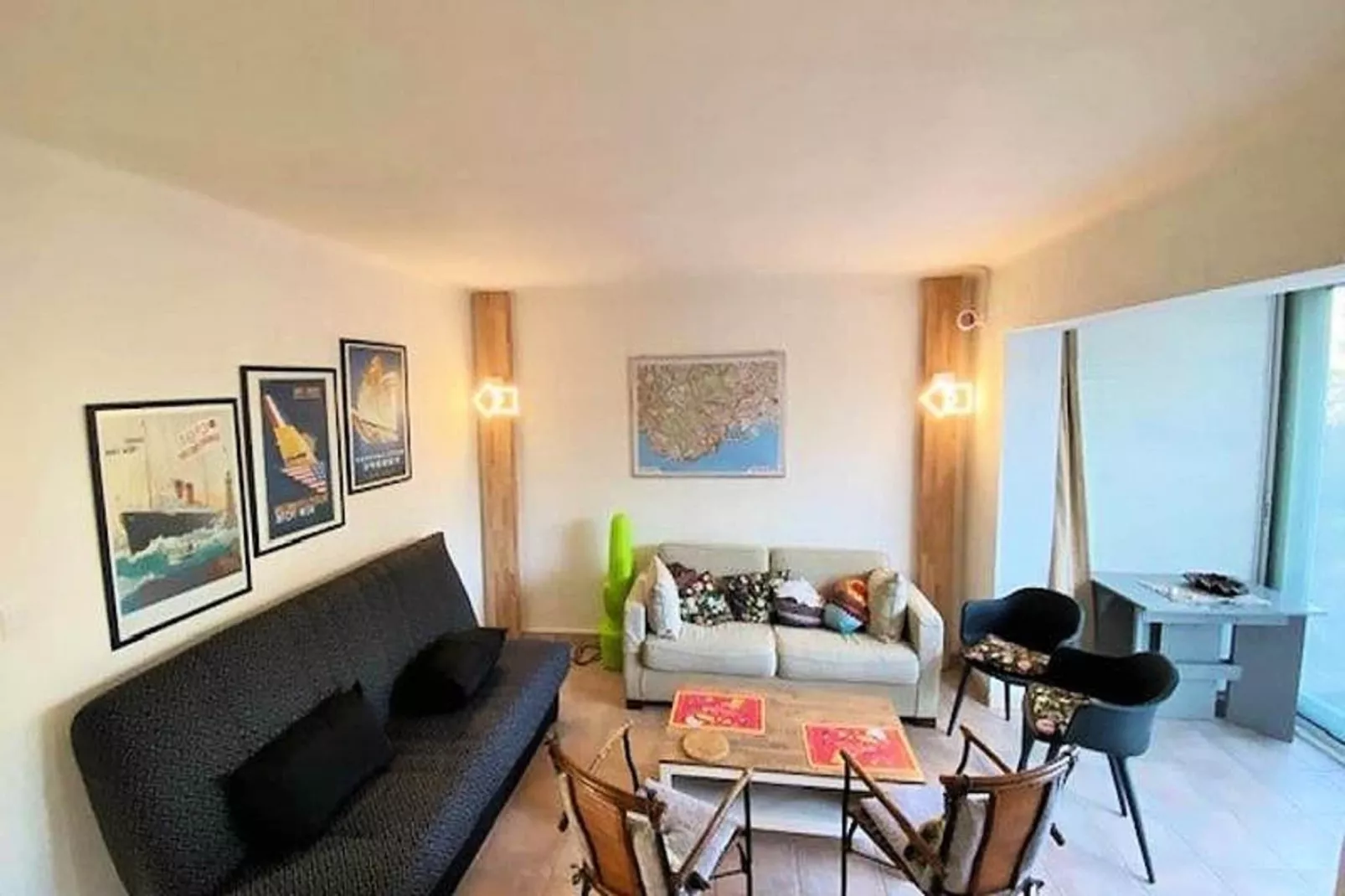 Résidence Les Tropiques-Living room