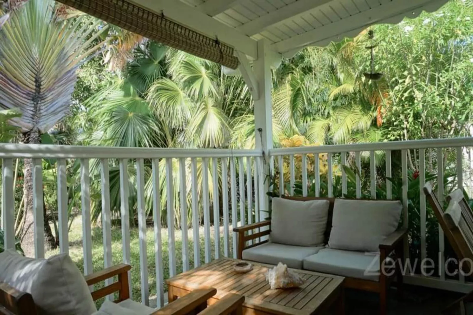 Bungalow Physalis-Terrasse / balcon