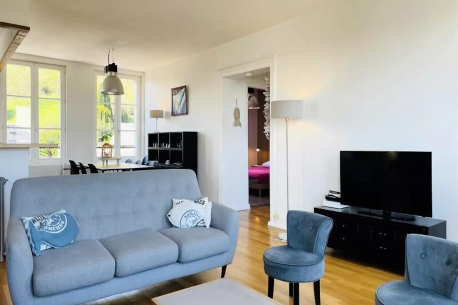 ⭐ Vue Baie De Seine - Parking - Pont De Normandie-Image-tags.