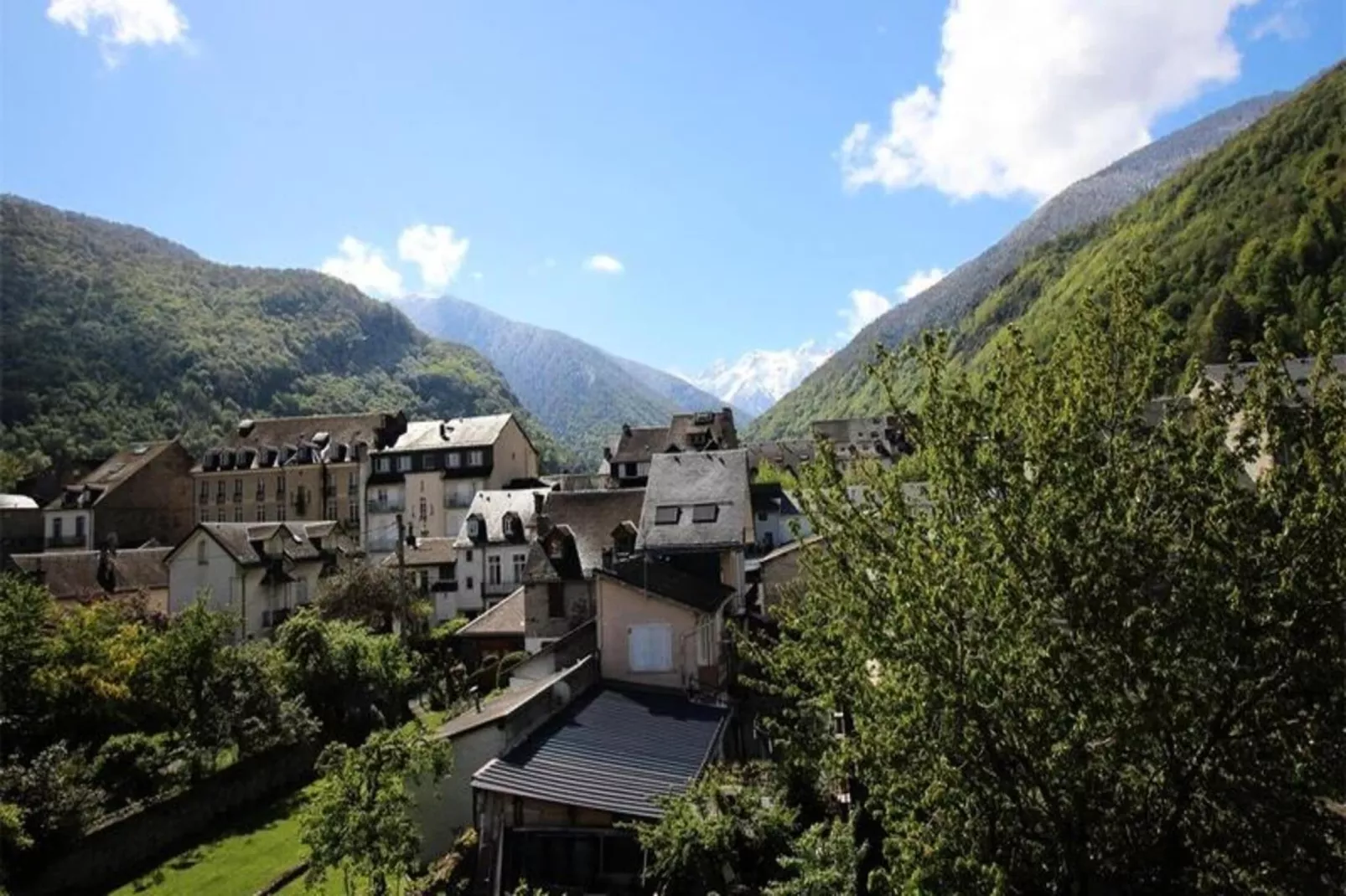 Résidence Sentein-Außenbereich Sommer