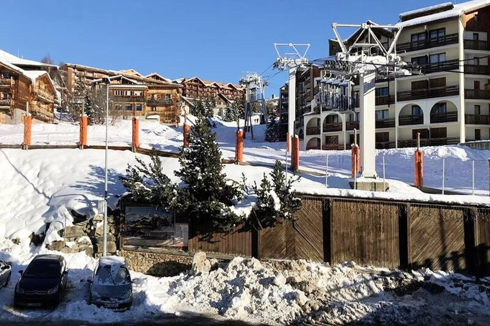 Résidence Maison De L'alpe-Vue d'hiver