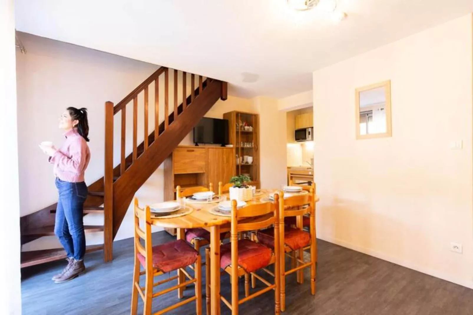 Résidence Village Des Thermes-Salle à manger