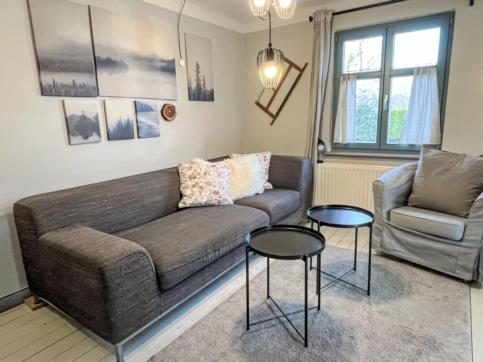 Reetgedecktes Ferienhaus Seelchen-Drinnen