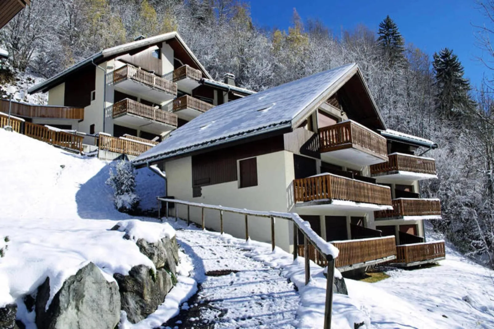 Résidence Dryades - Les Hauts De Planchamp-Exterior in winter