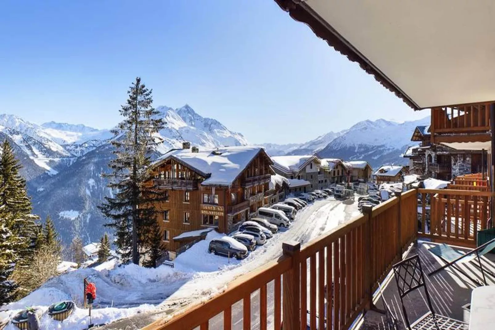 Les Chalets Du Valai-Terrasse / balcon