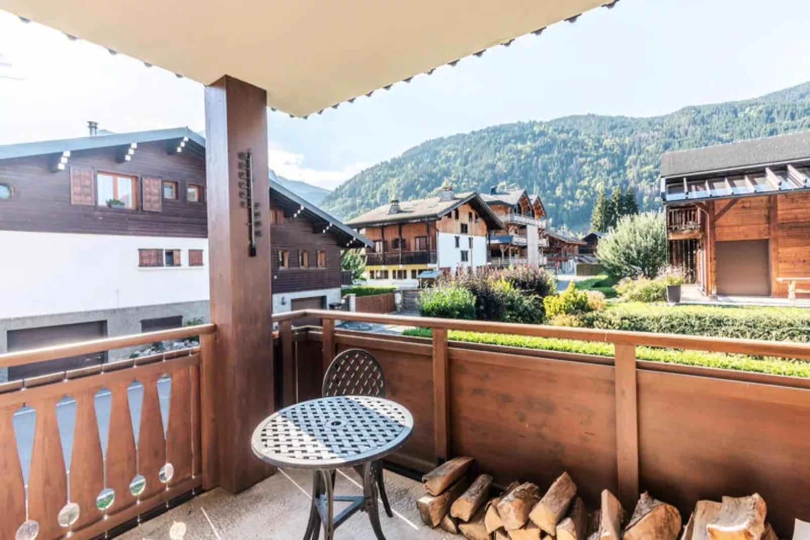 Résidence Les Cordettes-Außenbereich Sommer