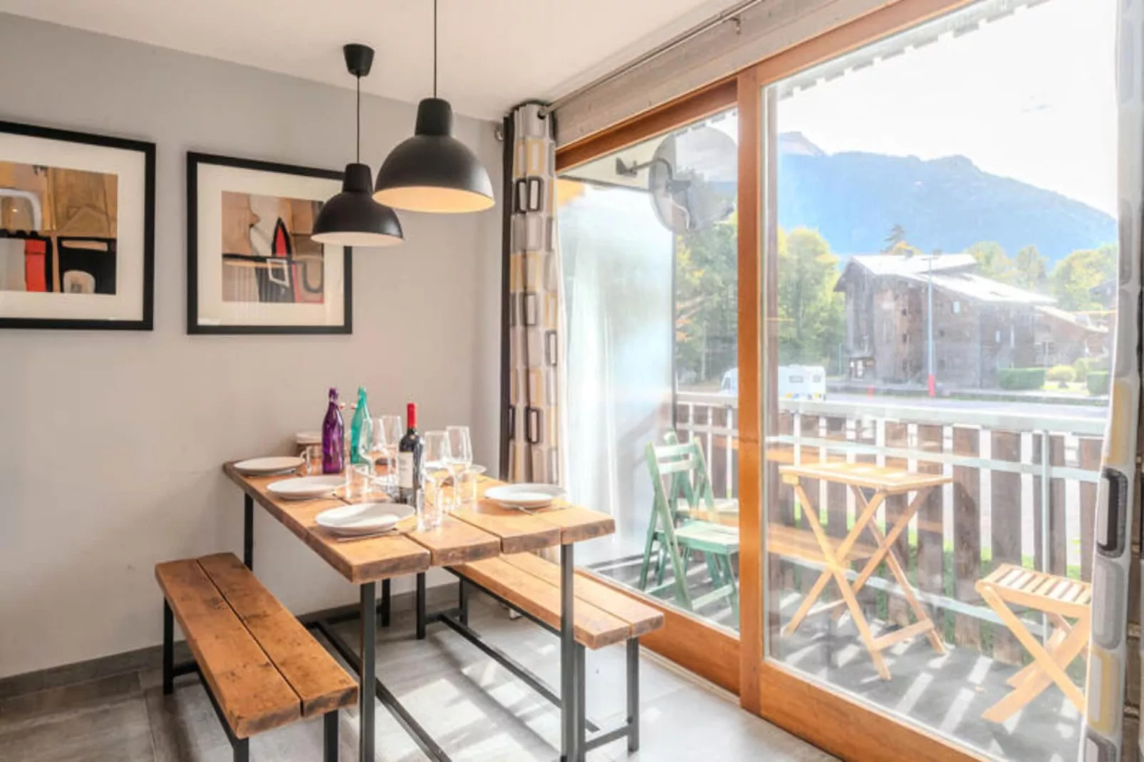 Résidence Le Nantaux-Esszimmer