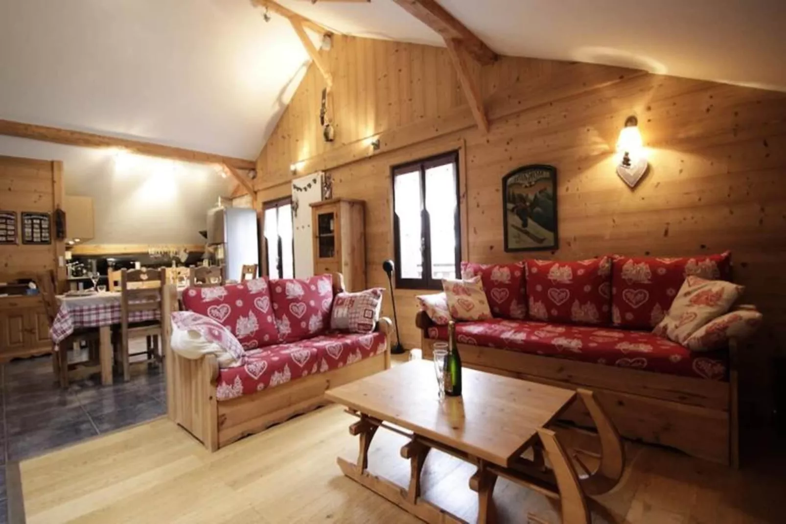Chalet Le Tilleul - Salon