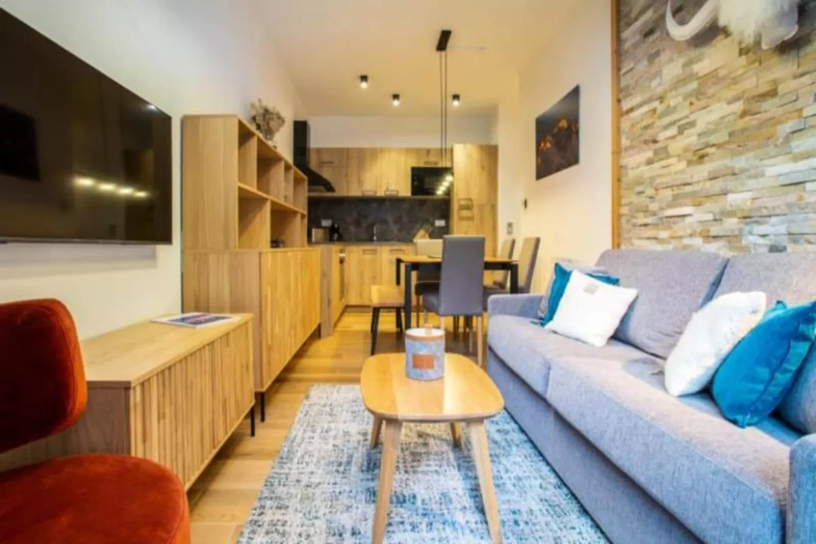 Résidence Echo Du Pleney - Wohnzimmer