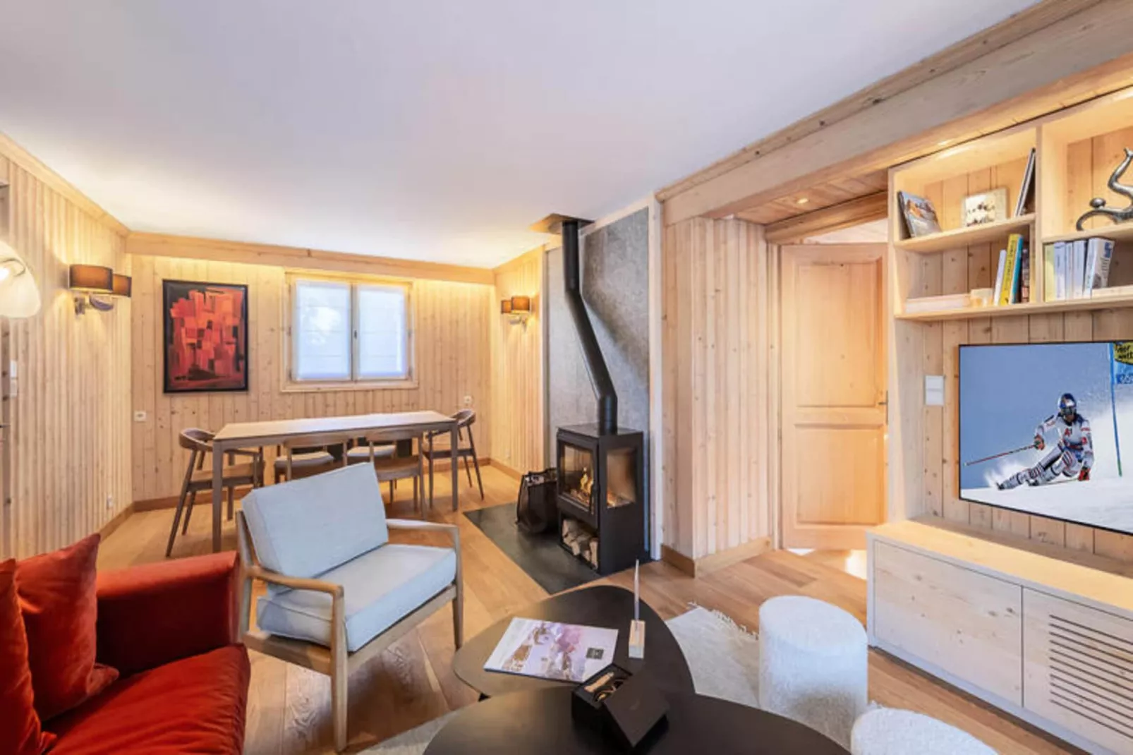 Résidence La Gelinotte-Wohnzimmer