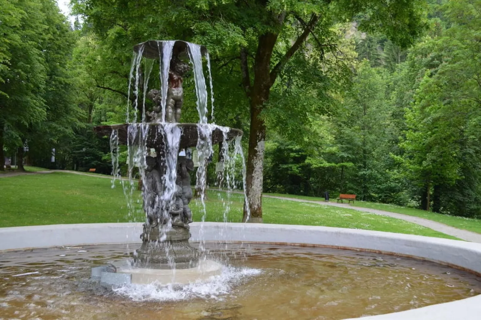 Chalet Pylone-Außenbereich Sommer