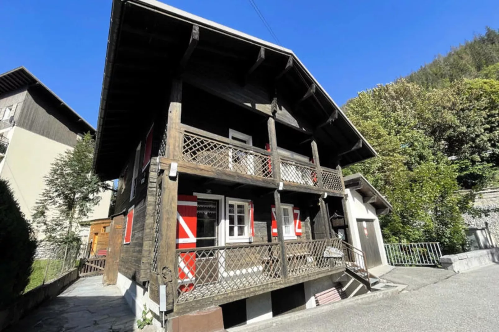 Chalets à La Clusaz-Exterior in summer