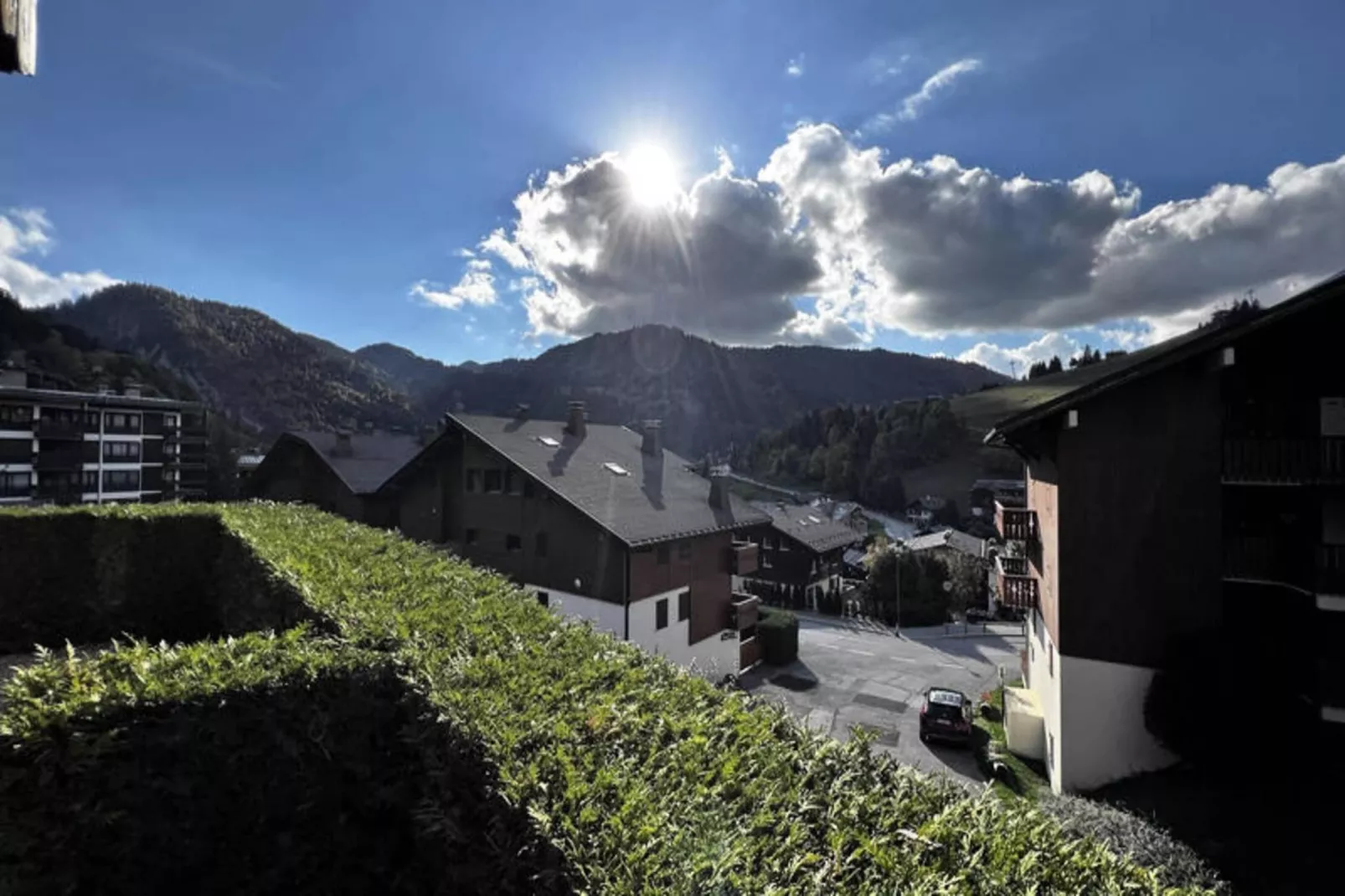 Appartements à La Clusaz-View in summer