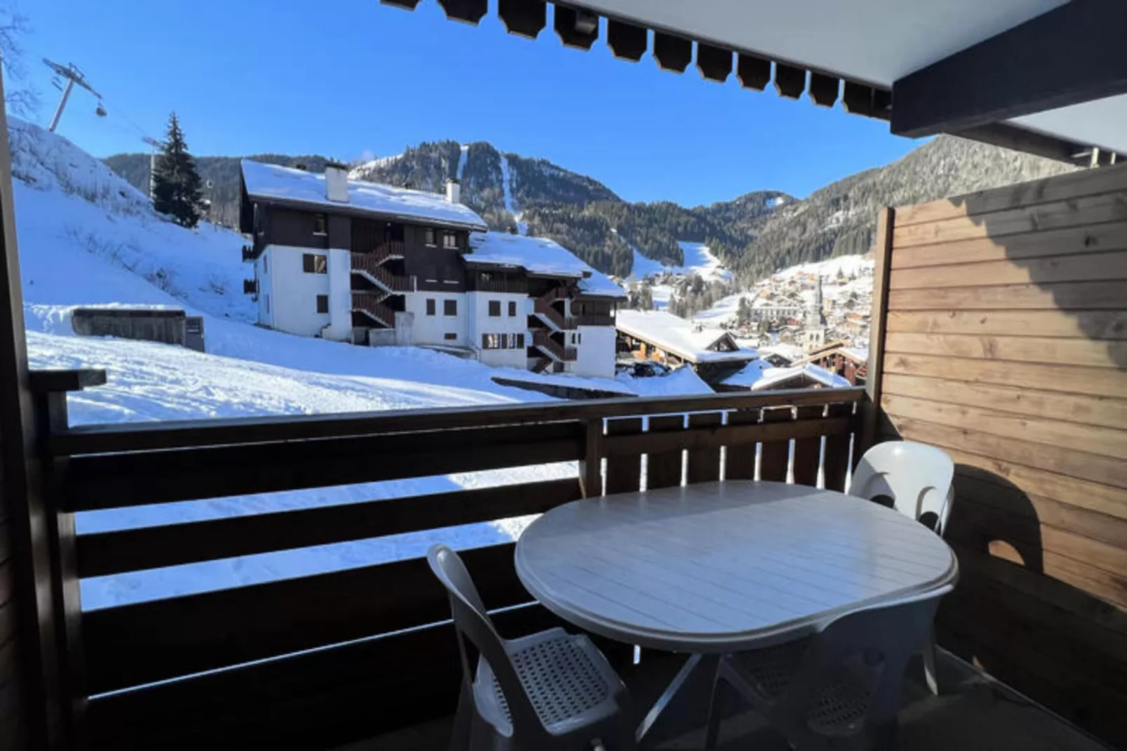 Studio à La Clusaz-Terrace balcony