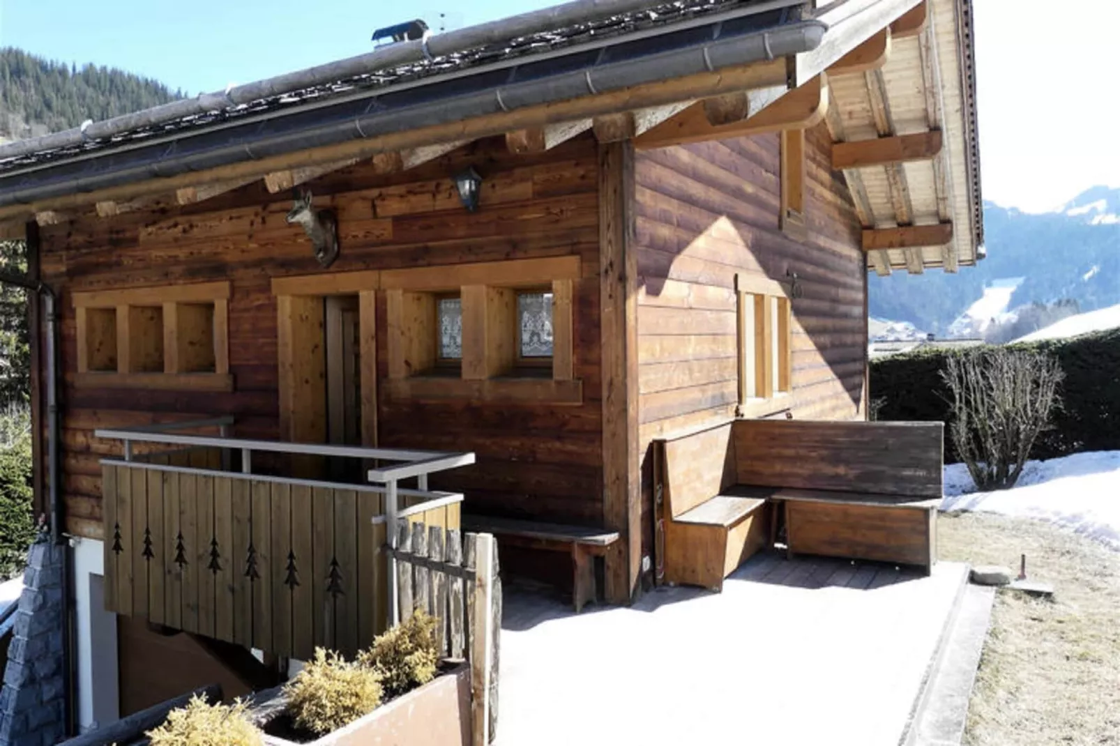 Chalets à La Clusaz-Exterior in summer