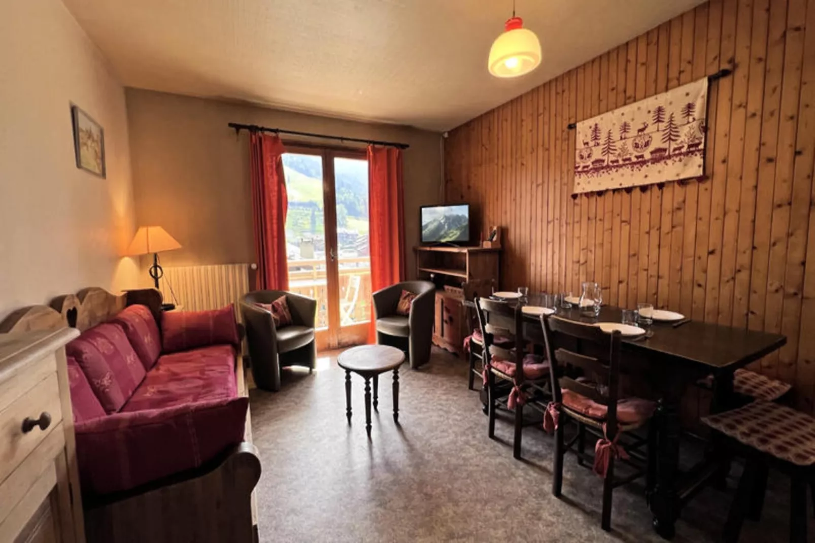 Appartements à La Clusaz-Salle à manger
