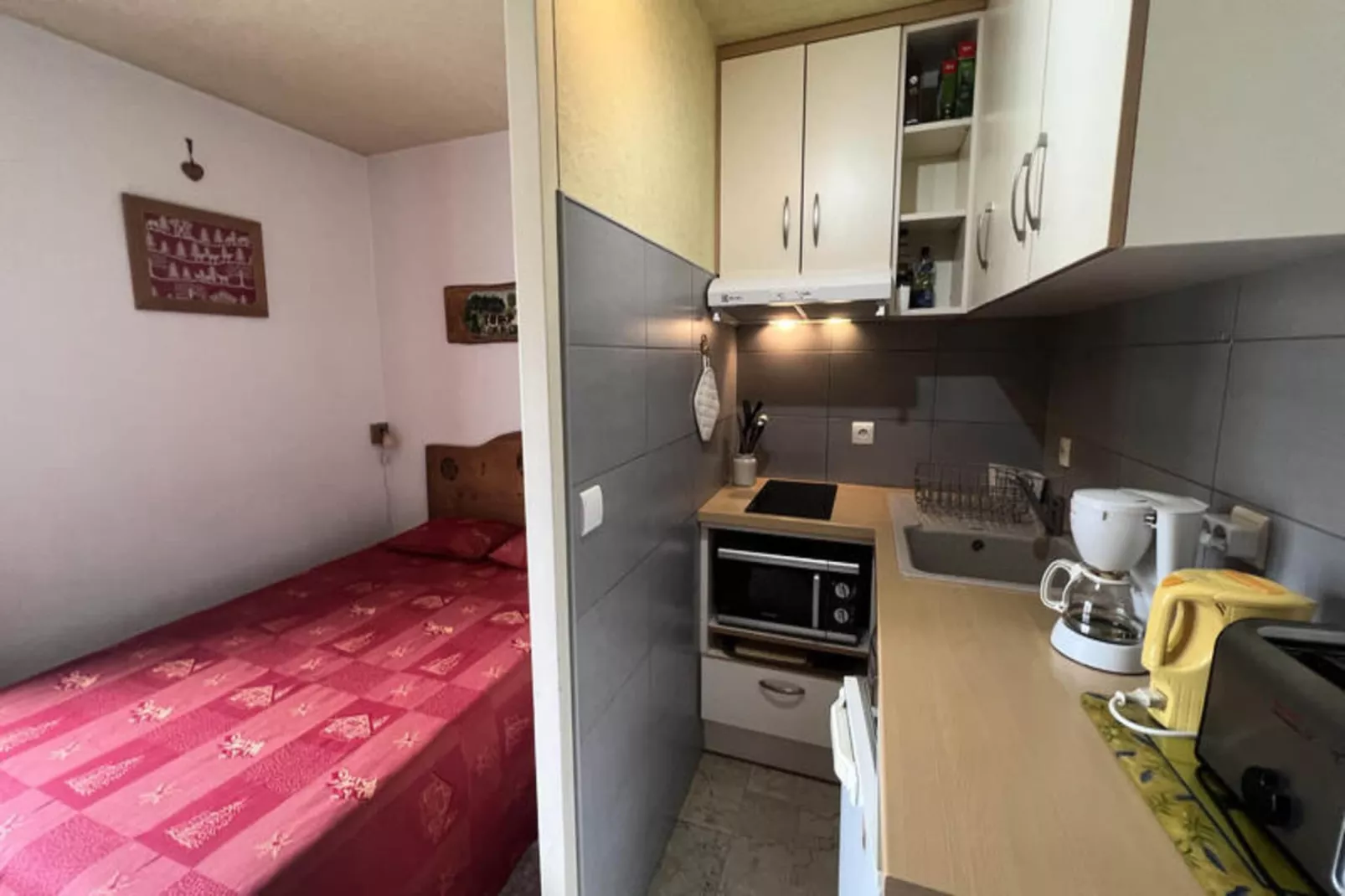 Studio à La Clusaz-Küche