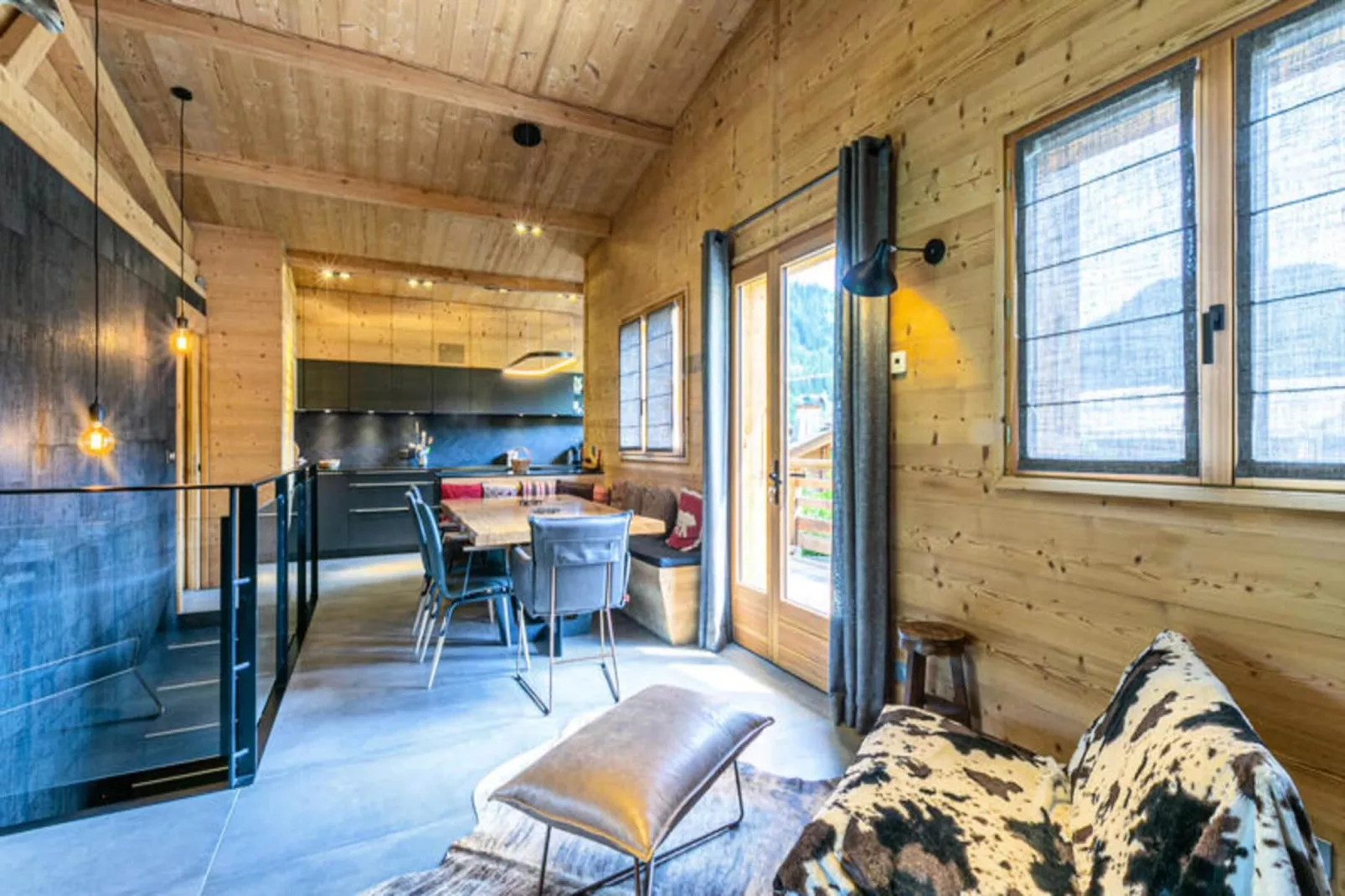 Chalet Mouflon-Living room